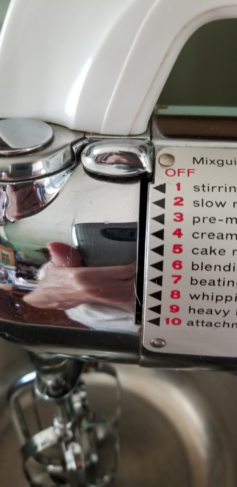 Vintage 1964 Hamilton Beach Stand Mixer Model K Clean Complete WORKS READ