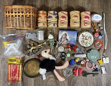 Lot de tiroirs poubelle bibelots de collection miniatures vintage/moderne vente en gros