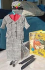 VTG Barbie 60s Career Girl 954 Complete 9 MINT pieces Gray Tweed Suit w/ hat top