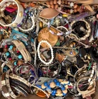 Huge Lot 20 Lb Estate Costume Fashion Jewelry Wearable Vintage & new many w tags