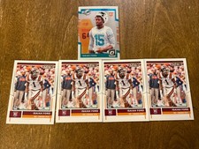 (5) Isaiah Ford RC 2017 Donruss Optic & Score Combined Ship  Rookie Lot