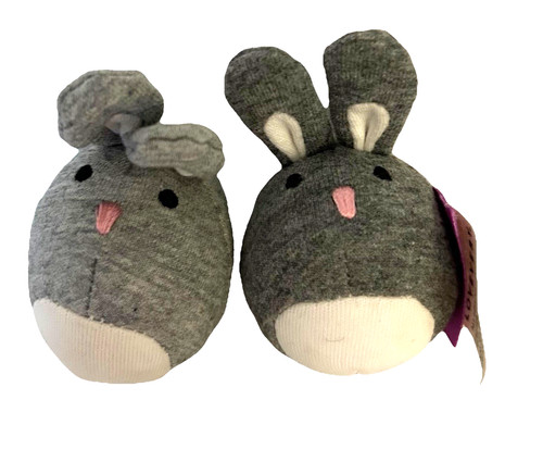 2 Lovevery Replacement Bunnies in a Felt Burrow Babbler Play Kit Montessori