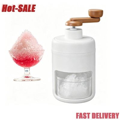 manual ice crusher Ice Shaver Smoothie Maker Portable Home Ice Shaver Hand-Crank