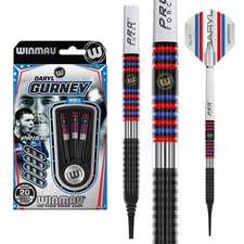 Winmau Daryl Gurney Pro Series 85% Tungsten Soft Tip Darts - 20 grams