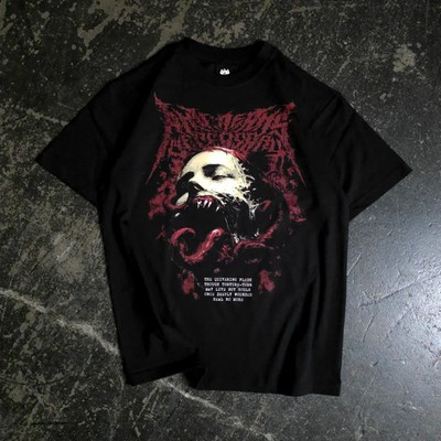 Eternal Agony: Once Deeply Wounded Souls Heal No More Dark Metal Aesthetic Tee