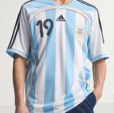 NWT Lionel Messi Argentina Adidas Authentic 2006 Bringback Home Jersey Men’s XL