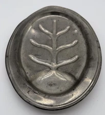 Vintage Winthrop 2774 Pewter Footed Meat Serving Platter 12.25x8.75