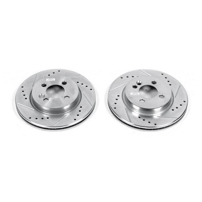 PowerStop Disc Brake Rotor Set - Fits Mini Cooper 2007-2009 PowerStop Evolution
