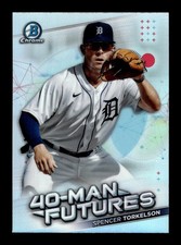 2021 Bowman Chrome 40-Man Futures #FMF-1 Spencer Torkelson - Detroit Tigers