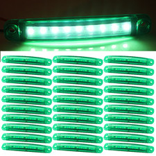 1Wx9 truck side light 3030 lamp beads 12-24V universal Green light 9led 30pcs
