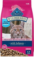 Blue Buffalo Wilderness Natural Adult Dry Cat Food, High-Protein and Grain-Free