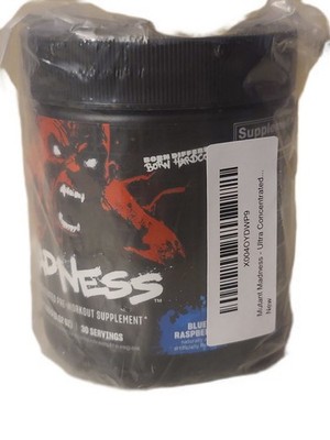 Mutant Madness | Ultra-Concentrated Pre-Workout [Blue Raspberry] [BB: 01/2028]