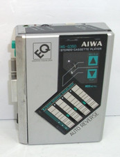 Aiwa HS-G350 Cassette Player 3-Band Graphic Equalizer Auto Reverse Tested
