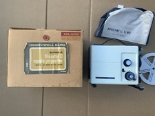 Honeywell Elmo Filmatic C Super 8 Movie Projector w/ Box Manual Reel Japan Clean
