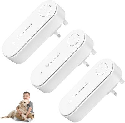 3 Stück Ionen Luftreiniger Plug in UK Tragbar Negativ Ionen Lufterzeuger Flüstern Q