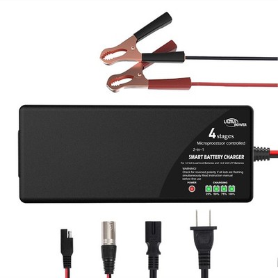 ULTRAPOWER Upgraded 10-Amp LiFePO4 Battery Charger,14.6V Lithium Battery Char...