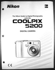 Nikon CoolPix 5200 Digital Camera User Guide Instruction Manual