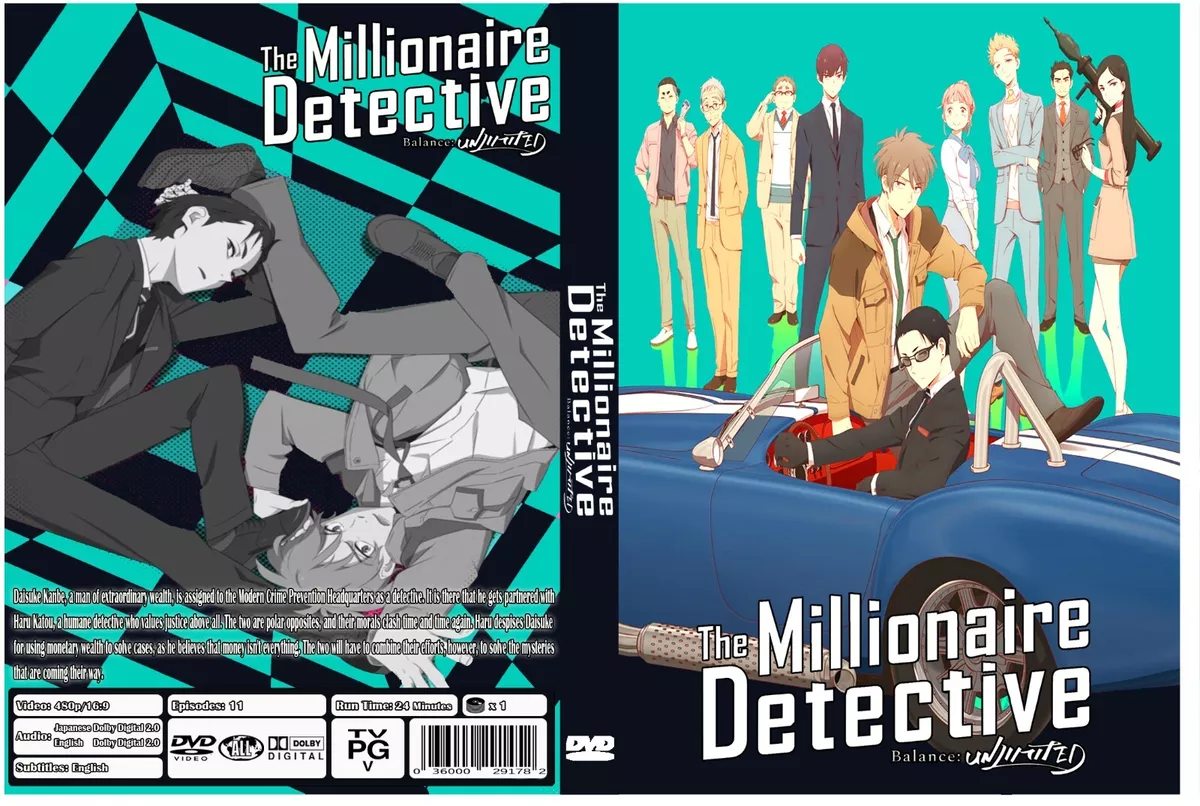 The Millionaire Detective  Balance UNLIMITED episode 1 anime review   Bateszi Anime Blog