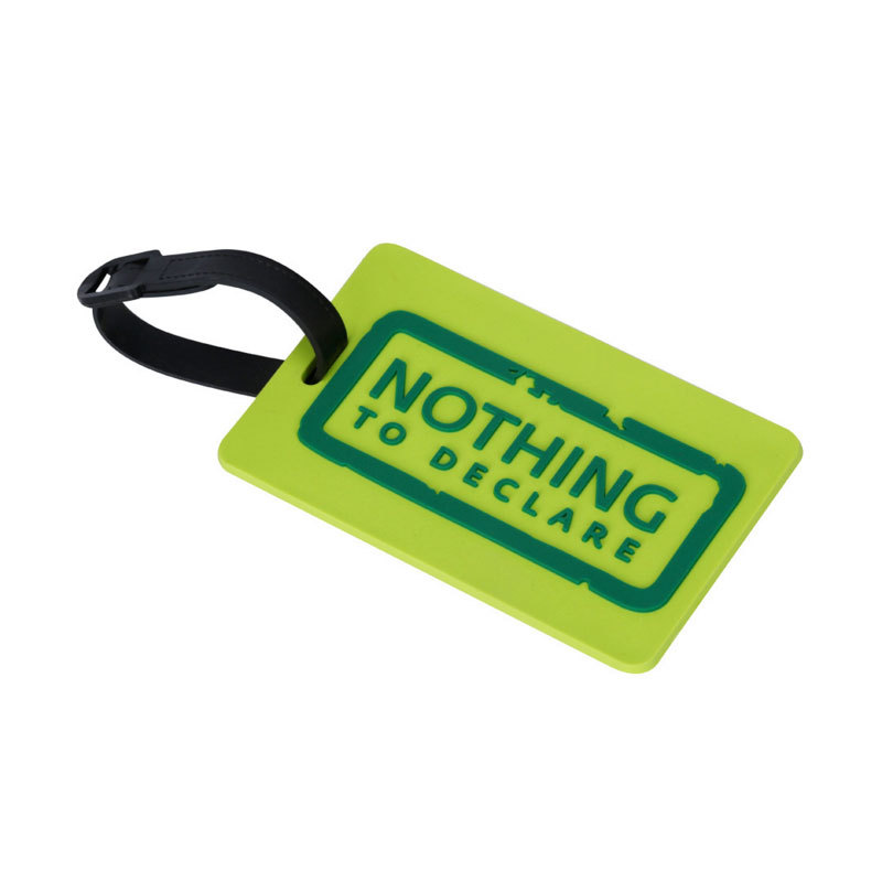 Letter Printed Travel Suitcase Luggage PVC Tags Name ID Bag Label