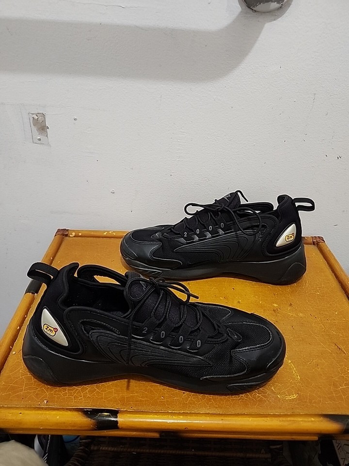 Size 9.5 Nike Zoom 2K Triple Black eBay
