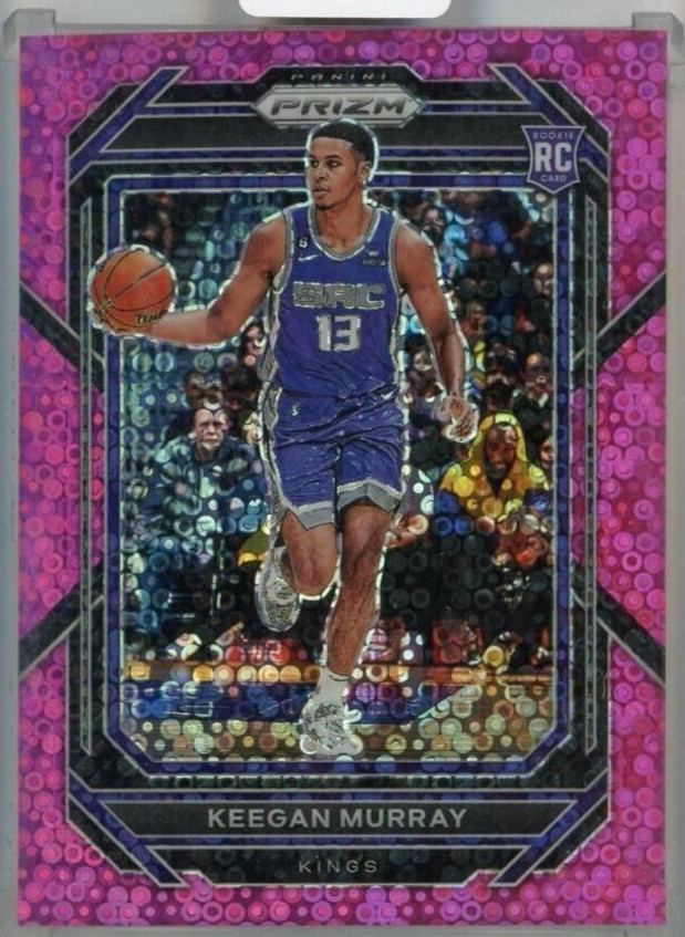 2022-23 Panini Prizm Keegan Murray Pink Fast Break Prizm #245 RC /50