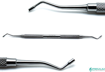 Dental Restorative Serrated Pluggers 1.9mm/2.2mm Double Ended Filling Instrument