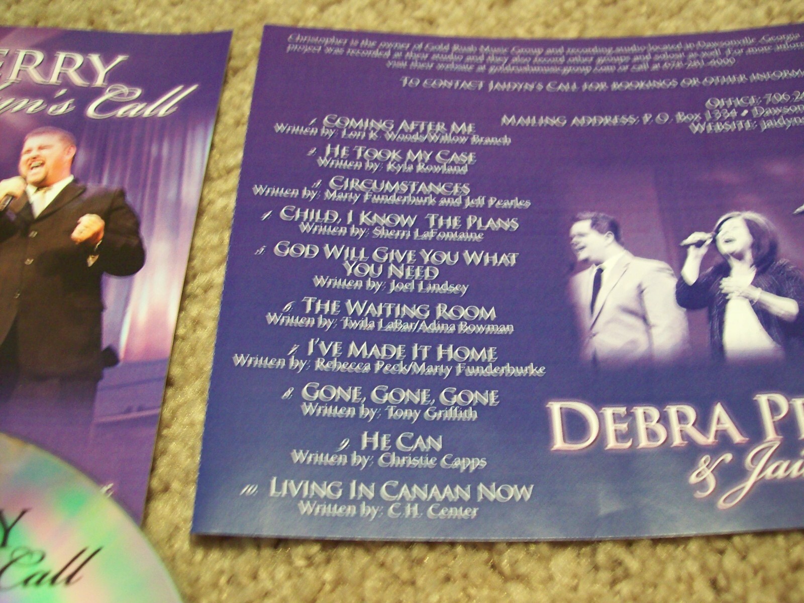 Debra Perry & Jaidyn's Call - Circumstances CD *RARE* Indie (The Perrys ...