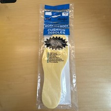 Men Sz 8 Work Boot Cushion Insoles Walking Padded Feet Comfort Absorbs Shock   