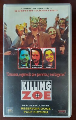 PELICULA VHS TAPE KILLING ZOE