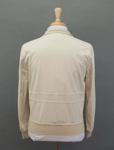 NWT $2995 Brunello Cucinelli Men's Bomber Jacket With Logo Hardware 46/36US A238 image 5