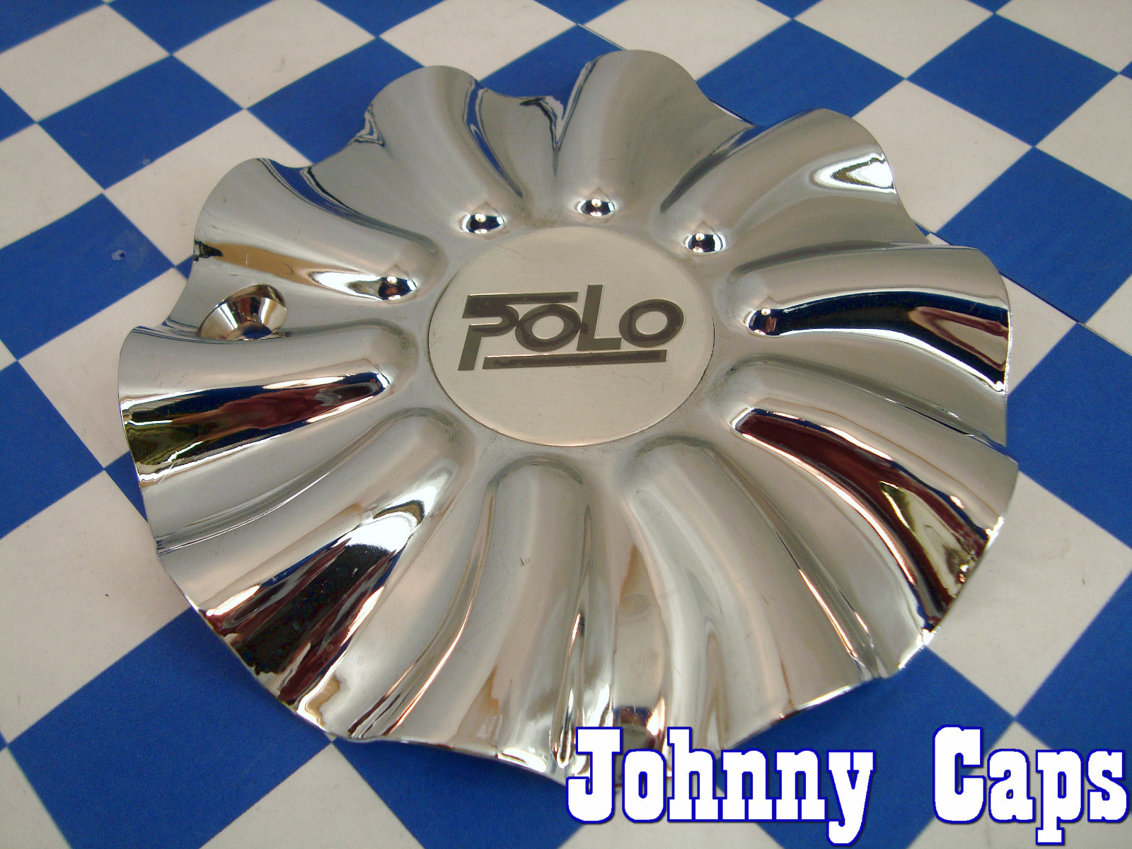 Polo Wheels Chrome Center Caps #N/A Custom Wheel Center Cap (6308) (1)