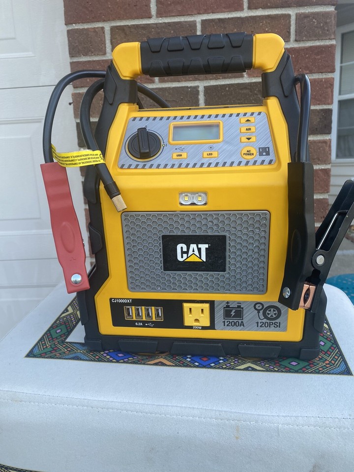 CAT Power Station With 1200 Amp Jump Starter, Tire Compressor And Power