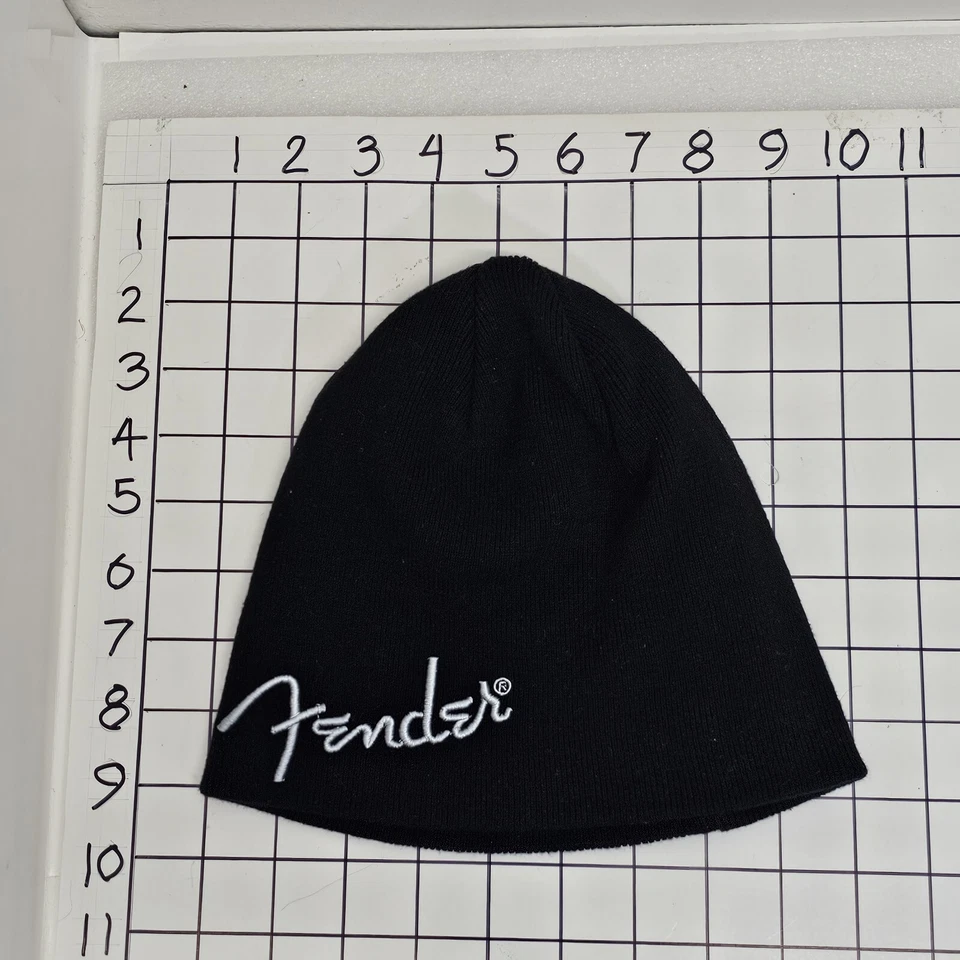 Gorra Gorro Fender Logo Sombrero Negro Talla Única para la mayoría Foto 4 de 4