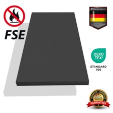 200x100x2cm Schallabsorber glatt, Schaumstoff glatt, flammenhemmend, 2m²