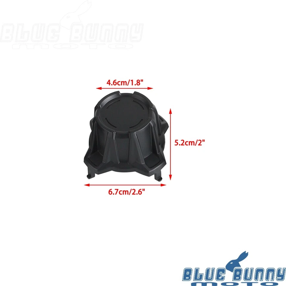 4Pc Wheel Tire Rim Hub Center Cap Cover For Can-Am Maverick X3 4x4 XMR Turbo DPS - Image 2 of 4