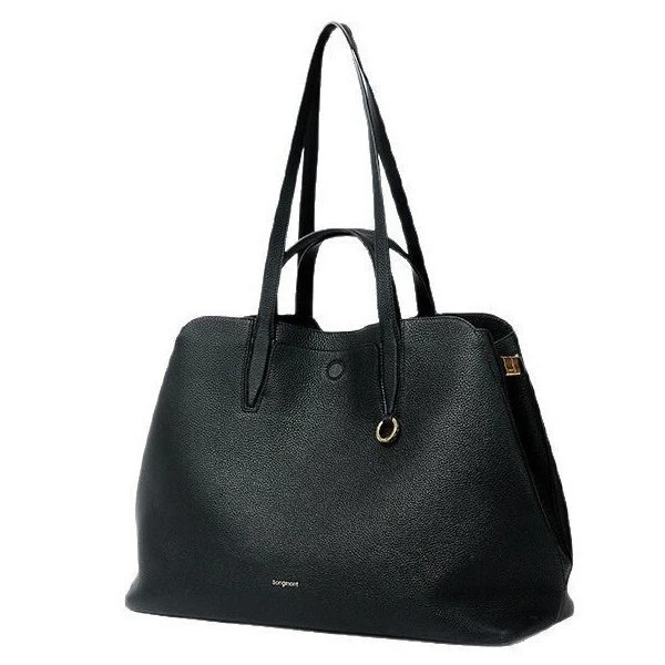 Songmont Bolso de Mano Mujer Piel de Vaca Gran Capacidad Viajero Bolso de Hombro Foto 4 de 4