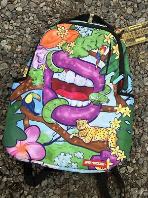 Authentic Sprayground GREEN DREAM BACKPACK (DLXR)  - LIMITED EDITION Exclusive