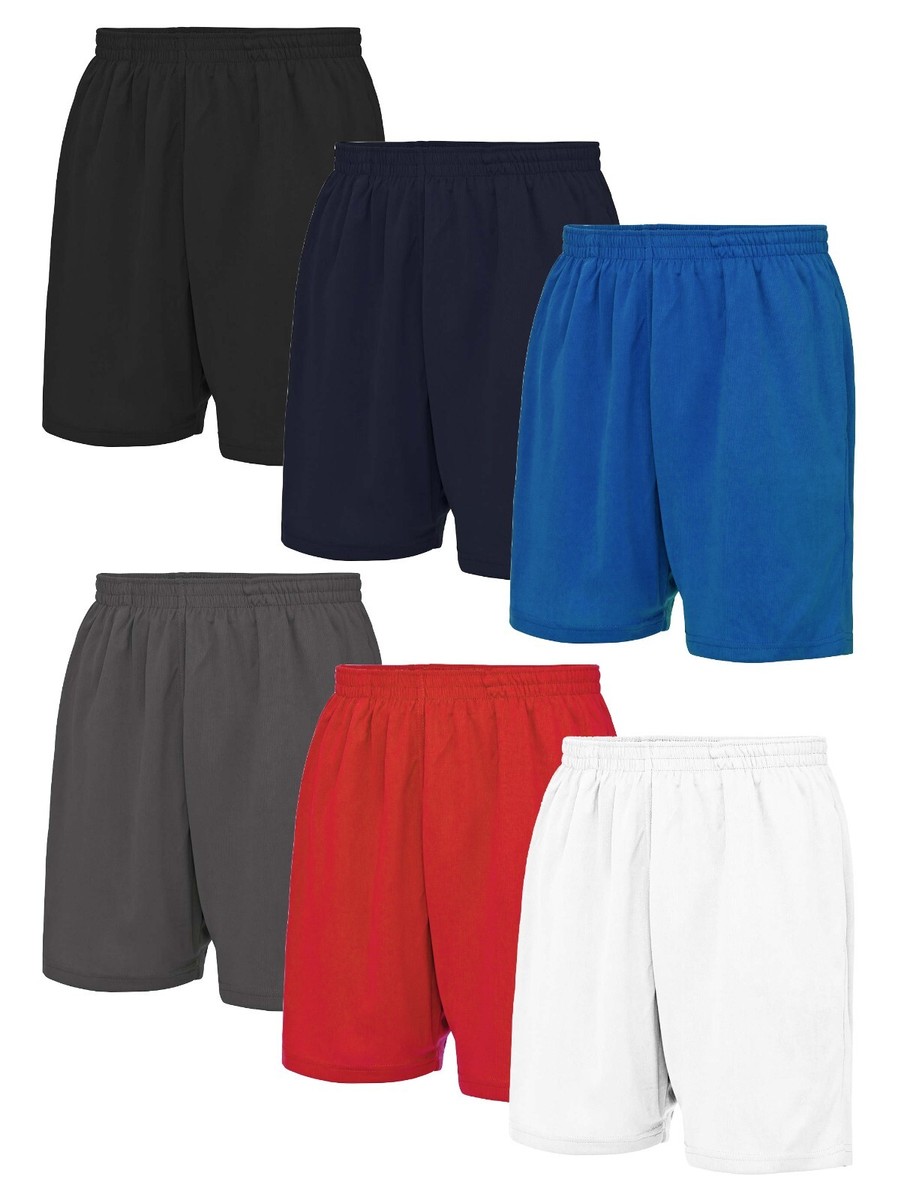 Just Cool Forrado con Malla Poliéster SPORTS Pantalones Cortos
