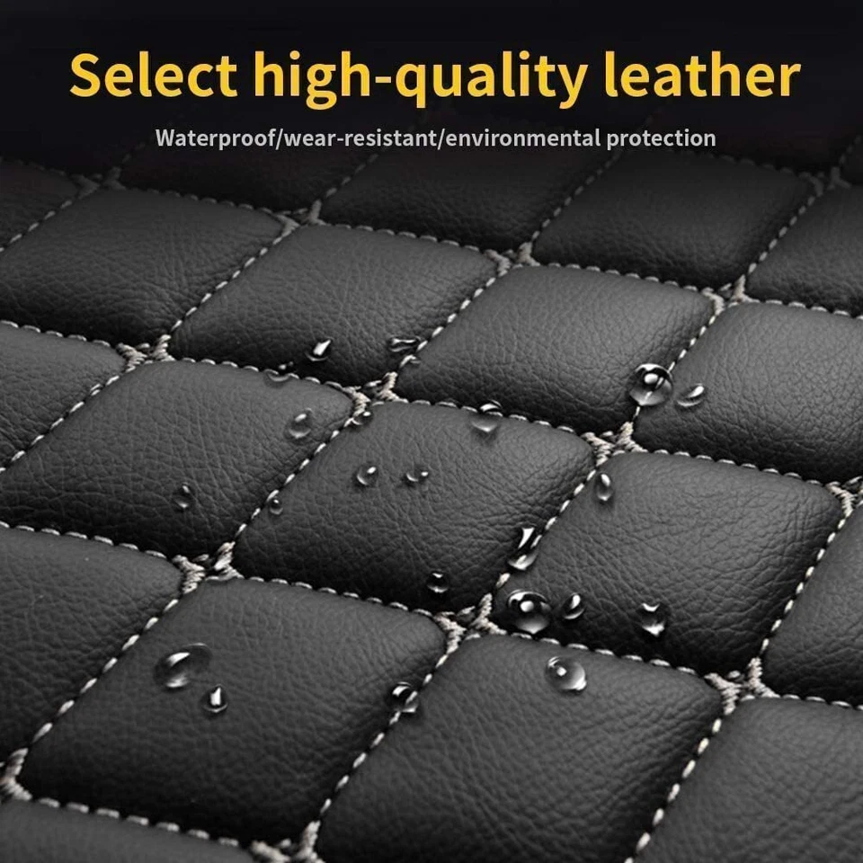 For Lexus RC LC SC Car Floor Mats Luxury Waterproof Liners Carpets Cargo Custom - Image 3 of 4