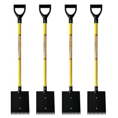 #ad Shingle Remover 46 in. Stripping Shovel Steel Roof Rippers Nail Puller 4 Pack $150.80