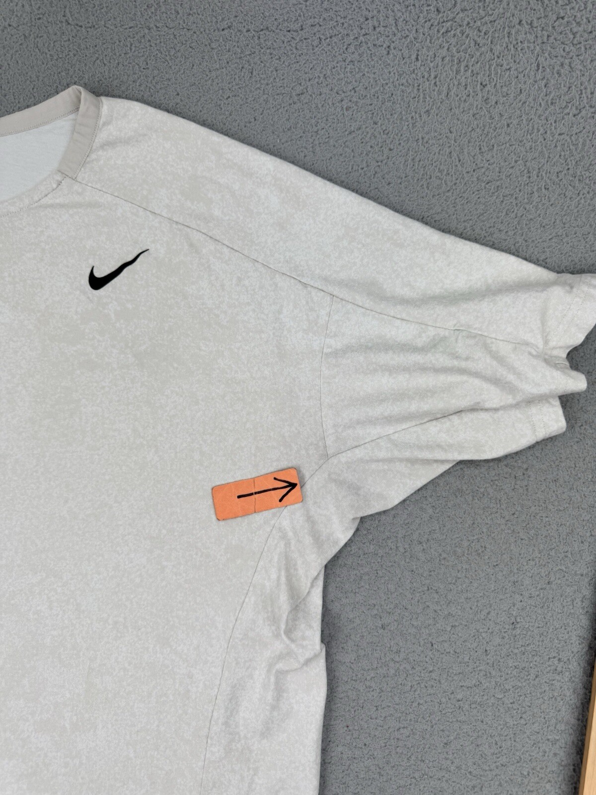 Nike Golf Club Shirt Mens XL Beige NGC Dri-Fit Loose Fit Performance FD5774 image 5