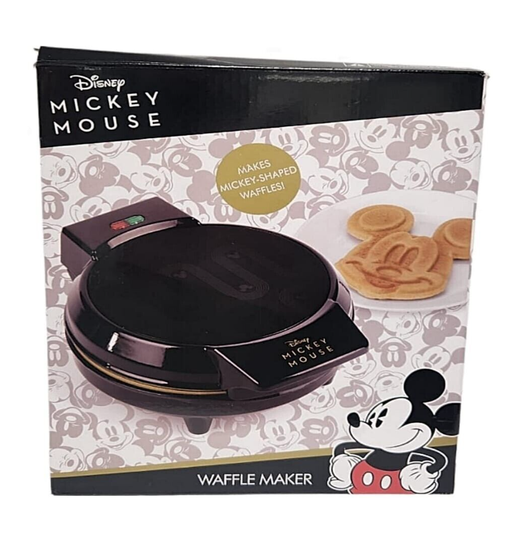 Disney Mickey Mouse Head Shaped Large Waffle Maker by Primark UK Plugin
