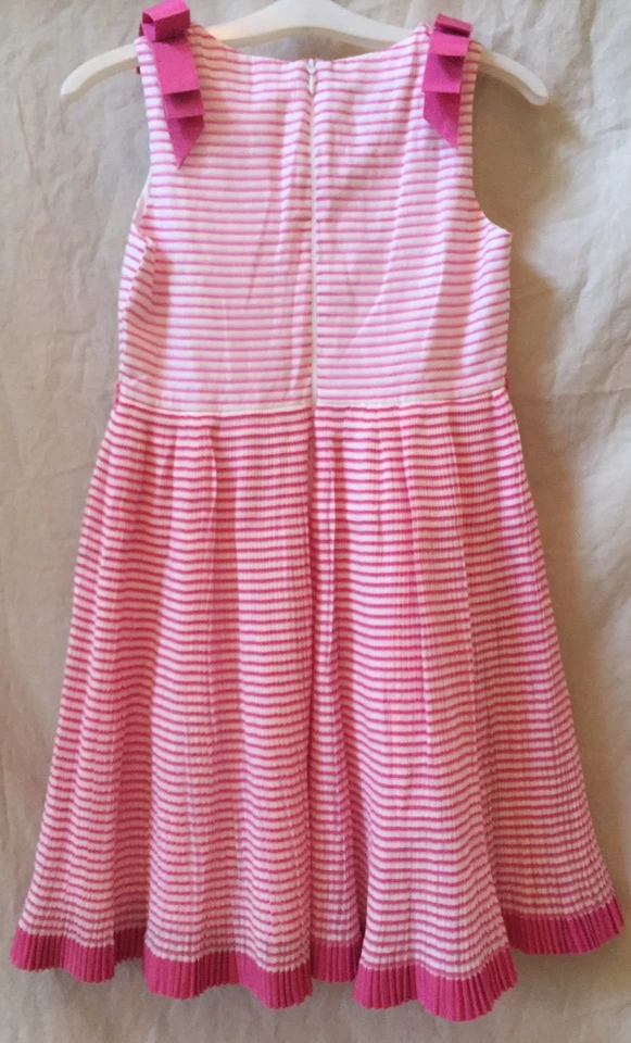 Vestido a Rayas I PINCO PALLINOL Rosa y Plata ~ 12 ~ Italia ~ Ventas al por menor $500+ Foto 2 de 4