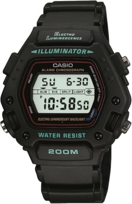 Casio DW-290-1 Digital Sports Men's Wristwatch Waterproof