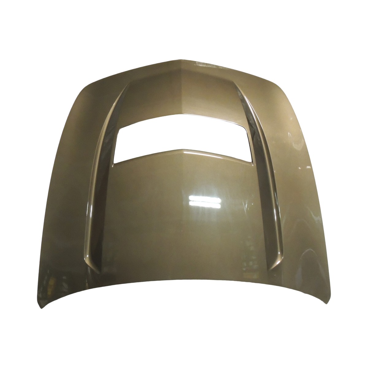 New OEM Carbon Fiber Hood Zeus Bronze Metallic GUI 16-19 Cadillac