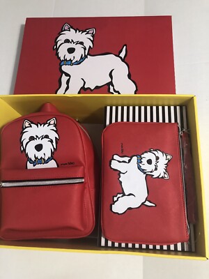 Marc Tetro Westie Red Backpack Marc Tetro Backpack Westie Backpack : Amazon.in: Bags  main image 2