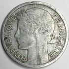 1948-B France 1 Franc - (F/VF) KM#885a (light) - Aluminium - F1F48BF-AH — photo 2