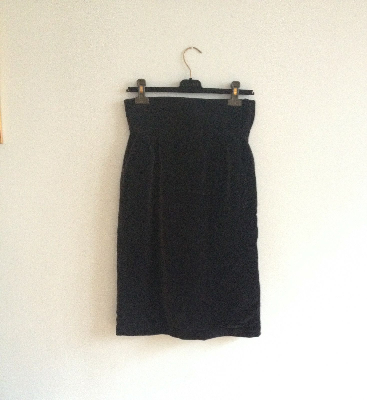 2 JUPES SAINT LAURENT VINTAGE 34 VELOURS RARE