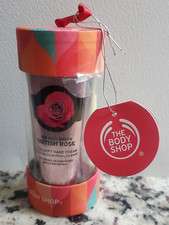 THE BODY SHOP -TRIO GIFT SET MORINGA - SHEA - BRITISH ROSE - HAND CREAM 1 oz NEW