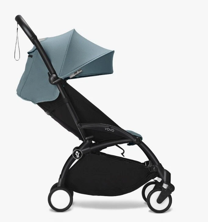 Passeggino Stokke YOYO3 – Telaio nero + Babyzen set tessile 6+ mesi - Immagine 2 di 4